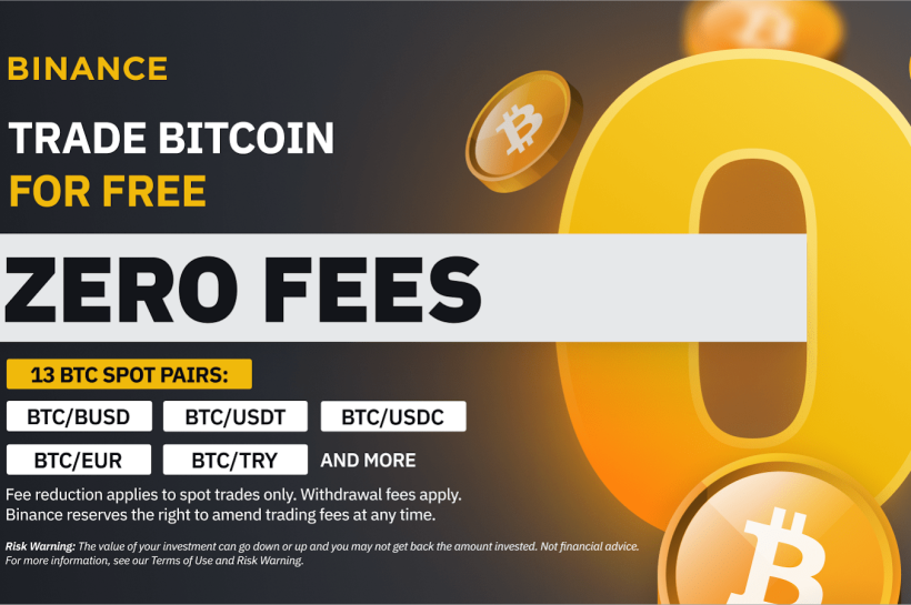 Binance Umumkan Biaya Trading 0% di Binance Wallet Hingga September